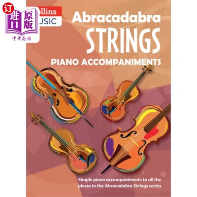海外直订Abracadabra Strings Book 1 (Piano Accompaniments) Abracadabra弦乐第一册(钢琴伴奏)
