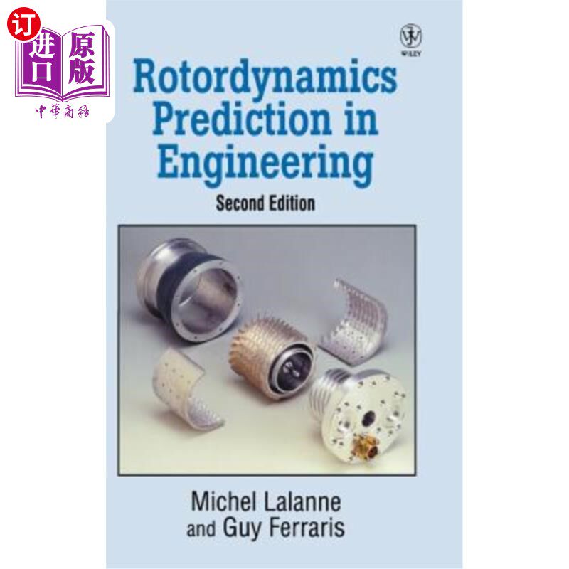 海外直订Rotordynamics Prediction in Engineering 工程中的转子动力学预测