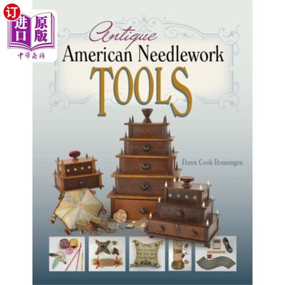 海外直订Antique American Needlework Tools 古董美国针线活工具