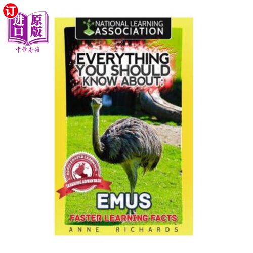 海外直订Everything You Should Know About: Emus 你应该知道的一切:鸸鹋