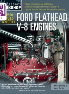 海外直订How to Rebuild and Modify Ford Flathead V-8 Engines 如何改造福特平头V-8发动机