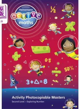 海外直订Heinemann Active Maths - Second Level - Explorin... 海涅曼活跃数学-第二级-探索数字-活动复印硕士