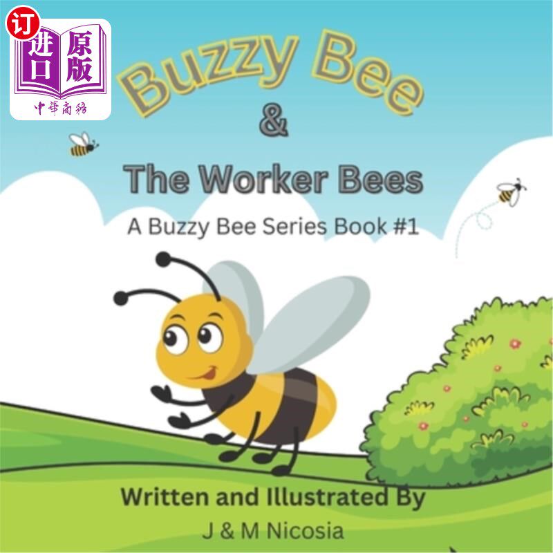 海外直订buzzy bee & the worker bees: learn about honeybees with