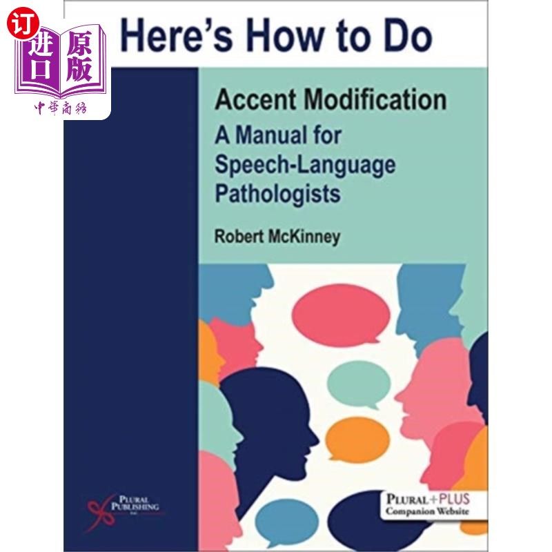海外直订医药图书Here's How to Do Accent Modification 这里是如何做口音修改