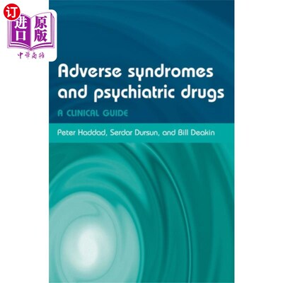 海外直订医药图书Adverse Syndromes and Psychiatric Drugs 不良症状和精神科药物