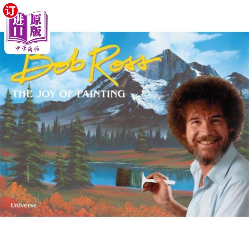 海外直订bob ross: the joy of painting 鲍勃·罗斯:绘画的乐趣