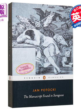 萨拉戈萨手稿 豆瓣高分 英文原版 The Manuscript Found in Saragossa 外国 波兰文学 扬 波托茨基 Jan Potocki【中商原版】