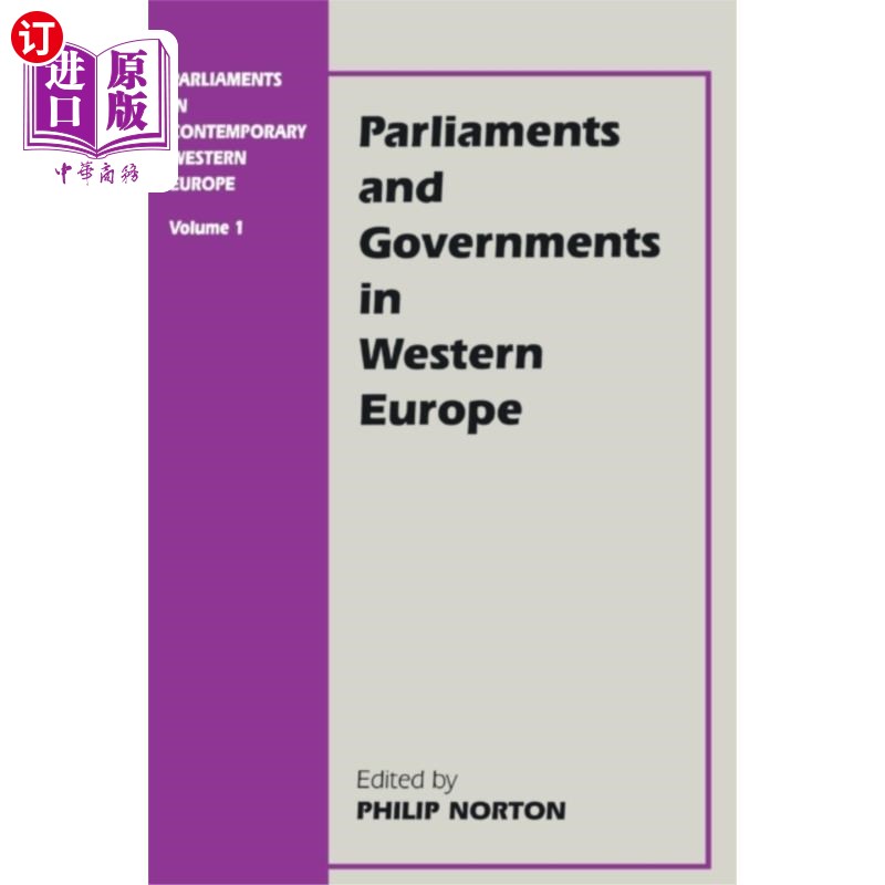 海外直订Parliaments in Contemporary Western Europe 当代西欧的议会