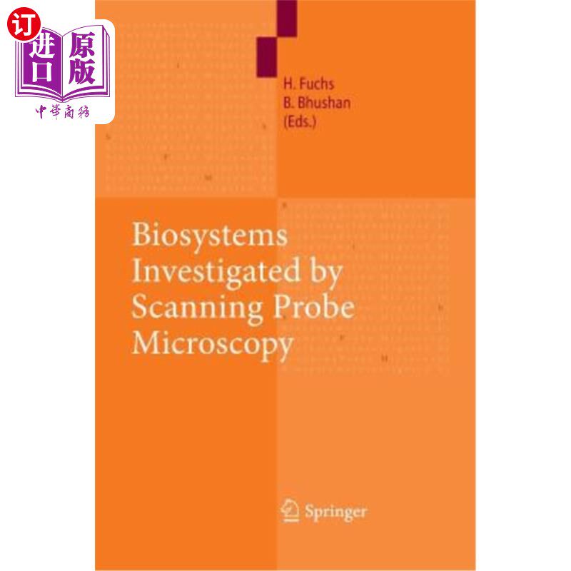 海外直订Biosystems Investigated by Scanning Probe Microscopy 用扫描探针显微镜研究生物系统