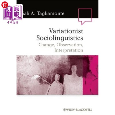 海外直订Variationist Sociolinguistics Variationist社会语言学