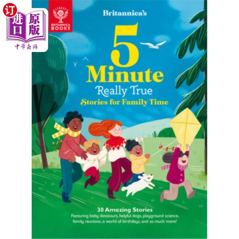 海外直订britannicas 5-minute really true stories for family