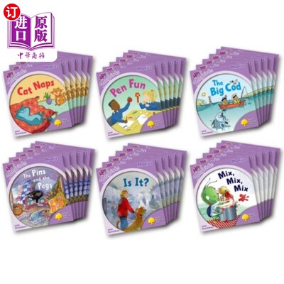 海外直订Oxford Reading Tree: Level 1+: More Songbirds Ph... 牛津阅读树:1级+:更多的鸣禽语音