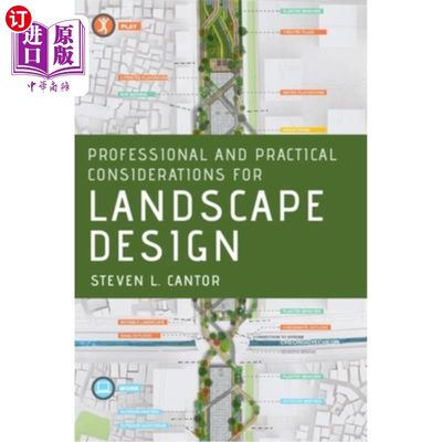 海外直订Professional and Practical Considerations for Landscape Design 景观设计的专业和实际考虑