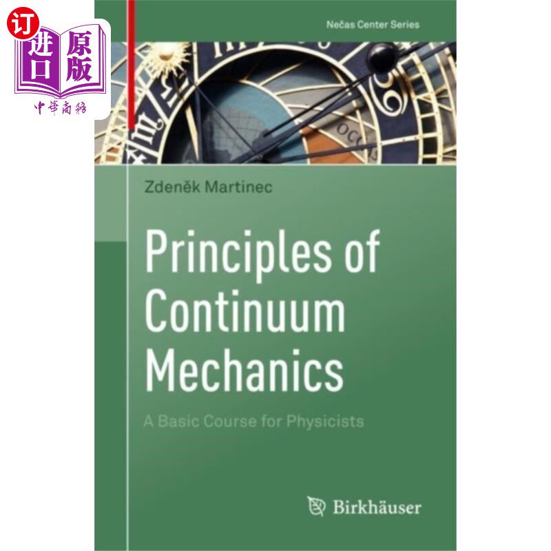 海外直订Principles of Continuum Mechanics 连续介质力学原理