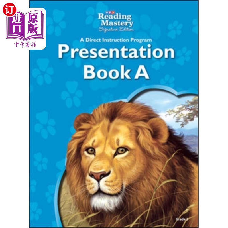 海外直订Reading Mastery Reading/Literature Strand Grade ... 阅读/文学线三年级，演示书A