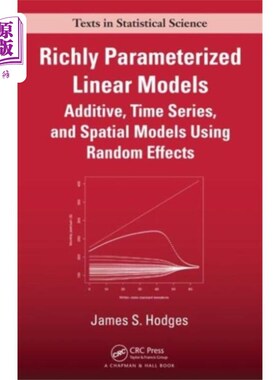 海外直订Richly Parameterized Linear Models 丰富的参数化线性模型