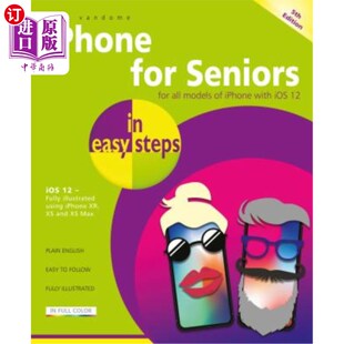 海外直订iPhone for Seniors: Covers IOS 12 适用于老年人的iPhone：包括iOS 12