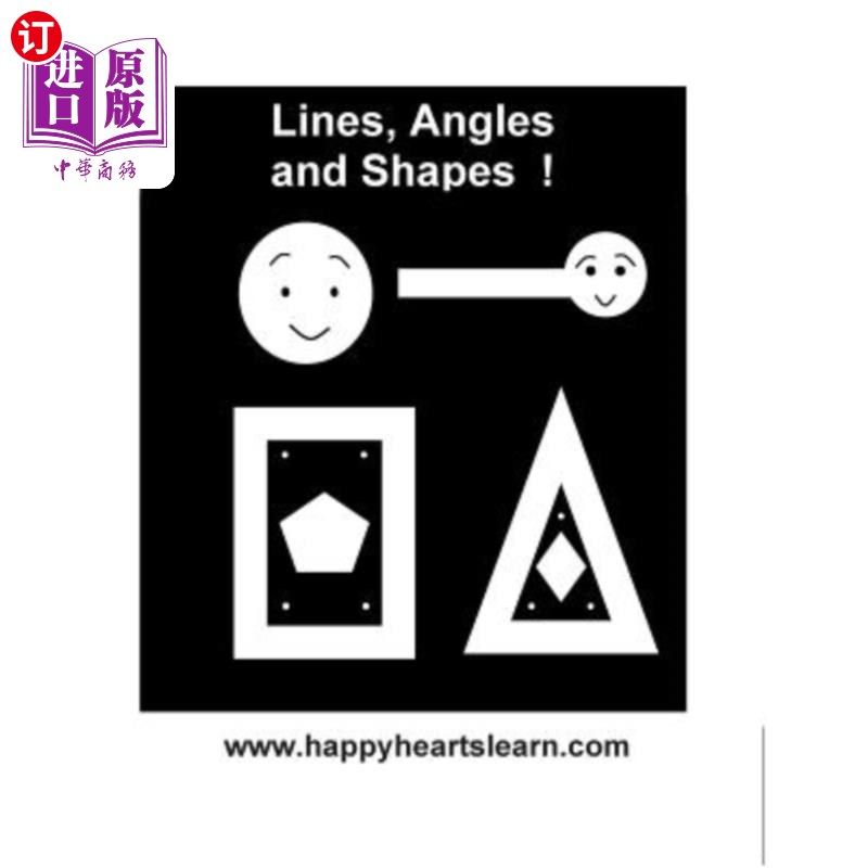 海外直订Lines, Angles, and Shapes ! 线条、角度和形状！
