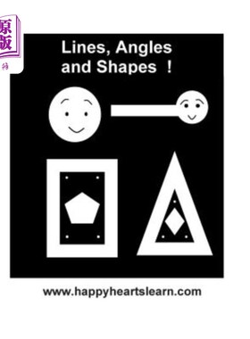 海外直订Lines, Angles, and Shapes ! 线条、角度和形状！