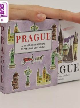 Panorama Pops Prague 立体旅游书布拉格 英文原版儿童图书 旅游主题 【中商原版】