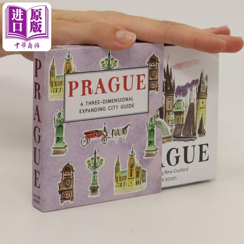 Panorama Pops Prague 立体旅游书布拉格 英文原版儿童图书 旅游主题 【中商原版】