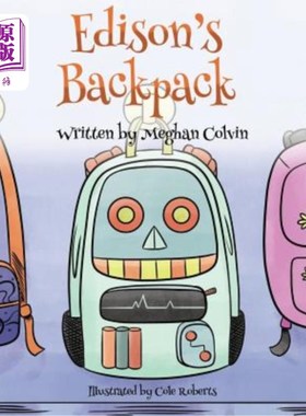海外直订Edison's Backpack 爱迪生的背包