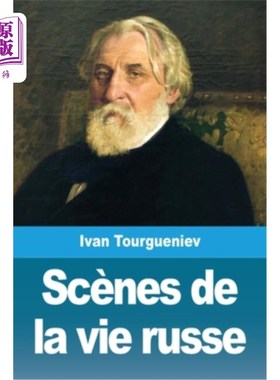 海外直订法语 Scènes de la vie russe 俄罗斯生活场景