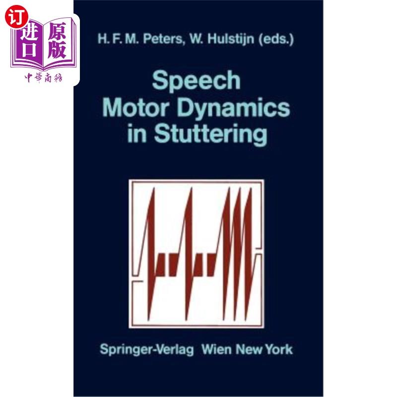 海外直订医药图书Speech Motor Dynamics in Stuttering 口吃中的言语运动动力学