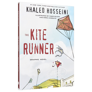追风筝的人漫画书英文版 The Kite Runner Graphic Novel 追风筝的人英文图像小说版 追风筝的人英文原版 追风筝的人正版 胡赛尼