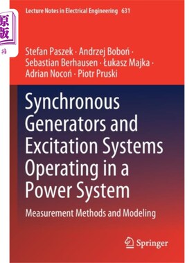 海外直订Synchronous Generators and Excitation Systems Op... 电力系统中运行的同步发电机和励磁系统