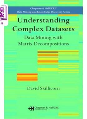 海外直订Understanding Complex Datasets: Data Mining with Matrix Decompositions 理解复杂数据集:矩阵分解的数据挖掘