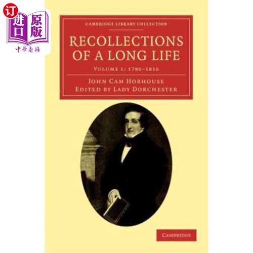 海外直订Recollections of a Long Life 回忆漫长的一生