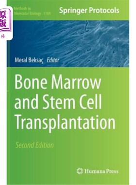 海外直订医药图书Bone Marrow and Stem Cell Transplantation 骨髓和干细胞移植