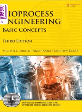 海外直订Bioprocess Engineering 生物过程工程