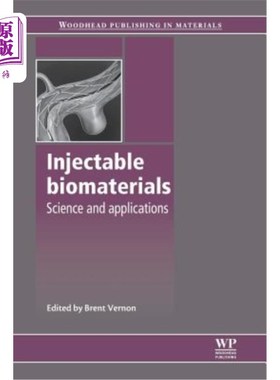 海外直订医药图书Injectable Biomaterials: Science and Applications 可注射生物材料：科学与应用