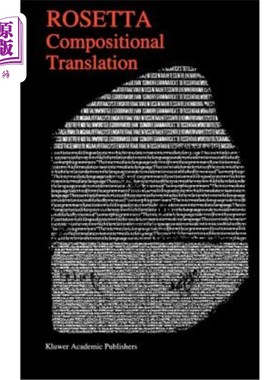 海外直订Compositional Translation 成分的翻译