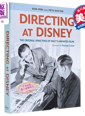 在迪士尼导演 沃尔特动画电影的原始导演 英文原版 Directing at Disney Pete Docter Don Peri【中商原版】