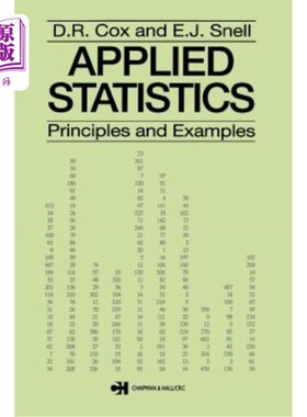 海外直订Applied Statistics - Principles and Examples 应用统计学原理和实例
