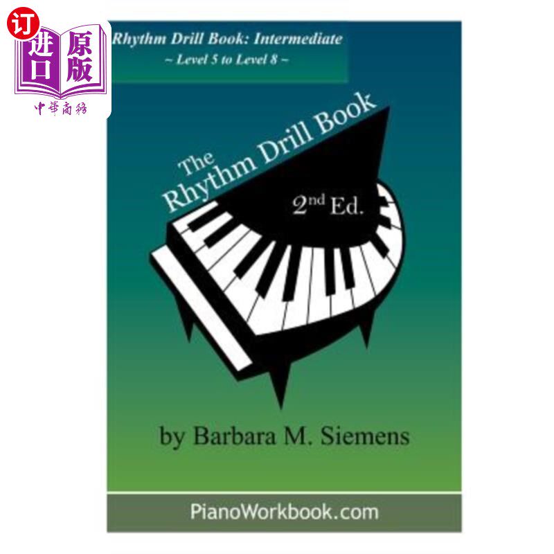 海外直订The Rhythm Drill Book: Intermediate 节奏练习册:中级