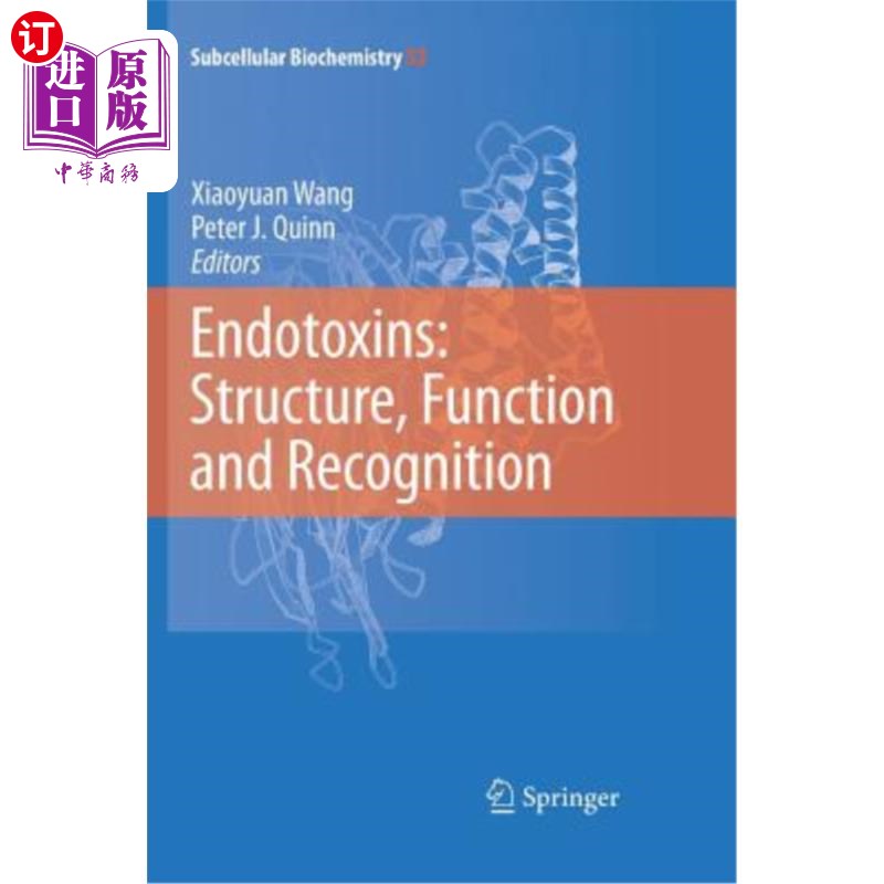 海外直订医药图书Endotoxins: Structure, Function and Recognition内毒素:结构、功能和识别