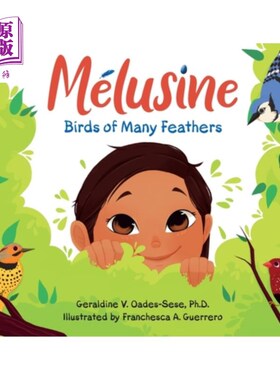 海外直订Melusine Birds of Many Feathers Melusine，许多羽毛的鸟