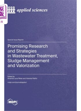 海外直订Promising Research and Strategies in Wastewater Treatment, Sludge Management and 污水处理、污泥管理及价值增