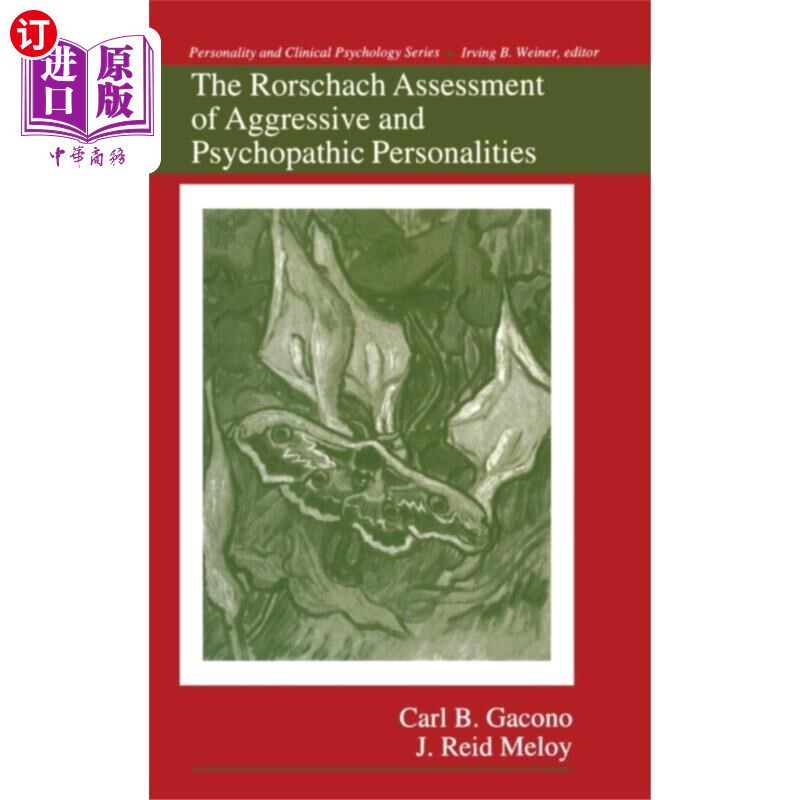 海外直订Rorschach Assessment of Aggressive and Psychopat... 罗夏攻击性人格与精神病人格评估