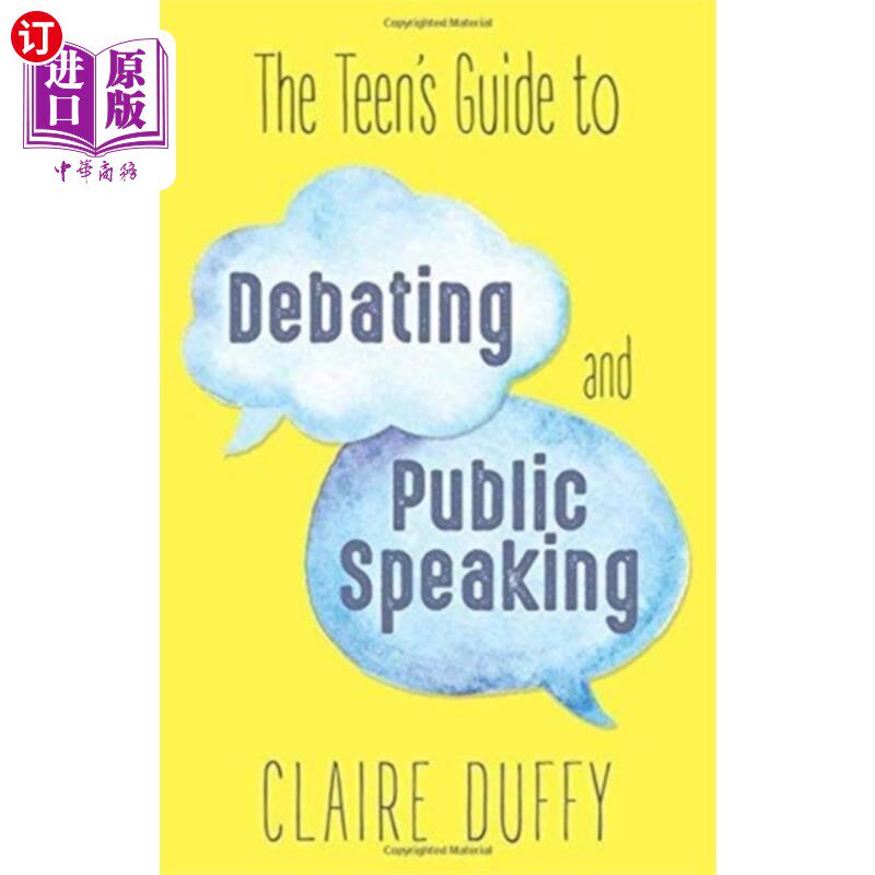 海外直订Teen's Guide to Debating and Public Speaking 青少年辩论和公开演讲指南