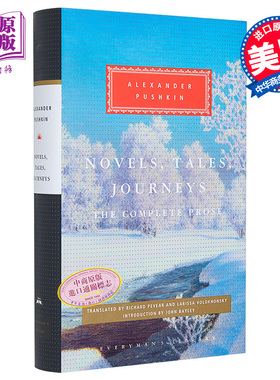 人人文库系列 小说故事旅行散文全集 Novels Tales Journeys The  Prose 英文原版 Alexander Pushkin【中商原版】