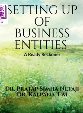 海外直订Setting Up of Business Entities: A Ready Reckoner 企业实体的设立：一个现成的算术者