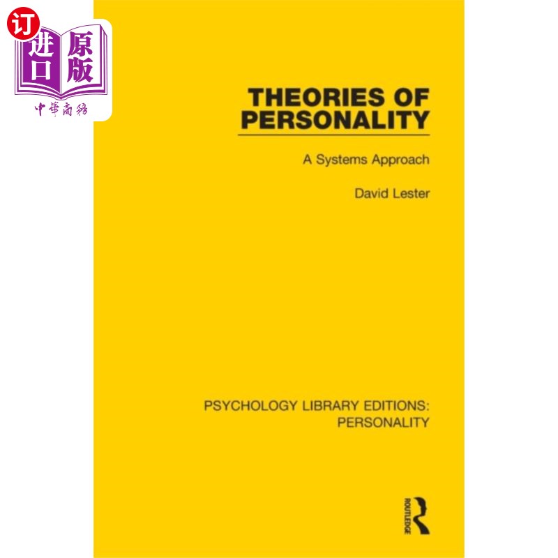 海外直订Theories of Personality 人格理论