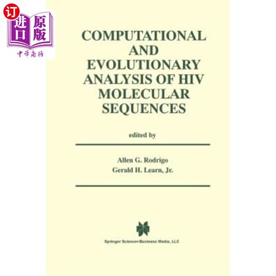 海外直订医药图书Computational and Evolutionary Analysis of HIV Molecular Sequences HIV分子序列的计算和进化分析