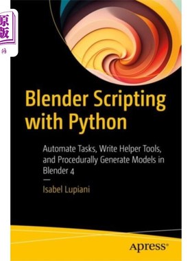 海外直订Blender Scripting with Python 使用Python编写Blender脚本