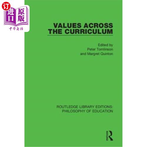 海外直订Values Across the Curriculum 课程中的价值观